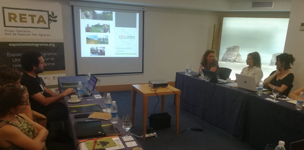Los miembros del RETA dan a conocer el Proyecto de Innovación e intercambian experiencias con espacios test agrarios franceses