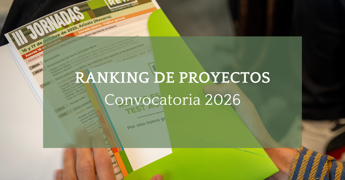Se publica el listado de proyectos seleccionados en la convocatoria de proyectos 2026 
